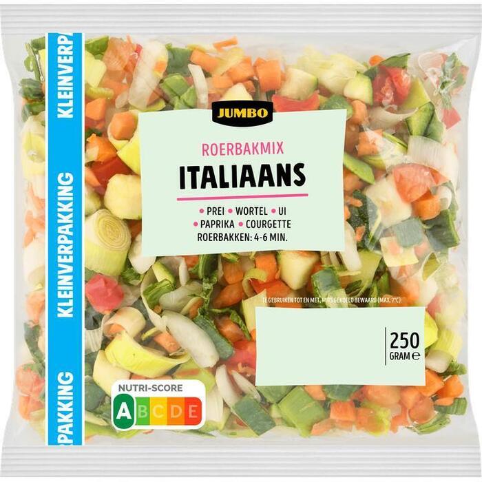 Jumbo Roerbakmix Italiaans 250g (250g)