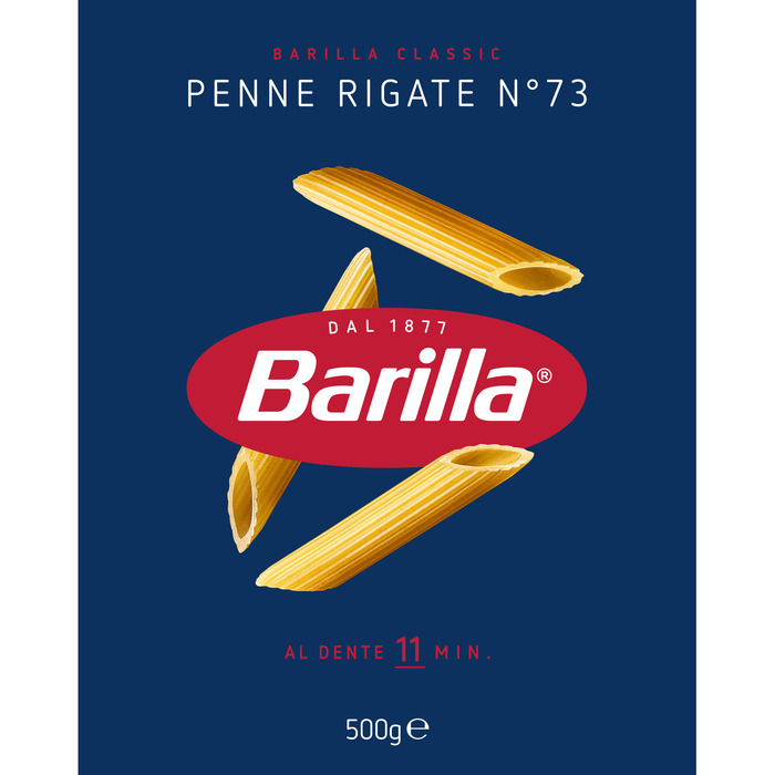 Penne Rigate (doos, 500g)