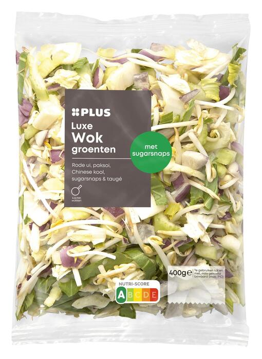 PLUS Luxe wokgroenten sugarsnaps (Zak, 400g)