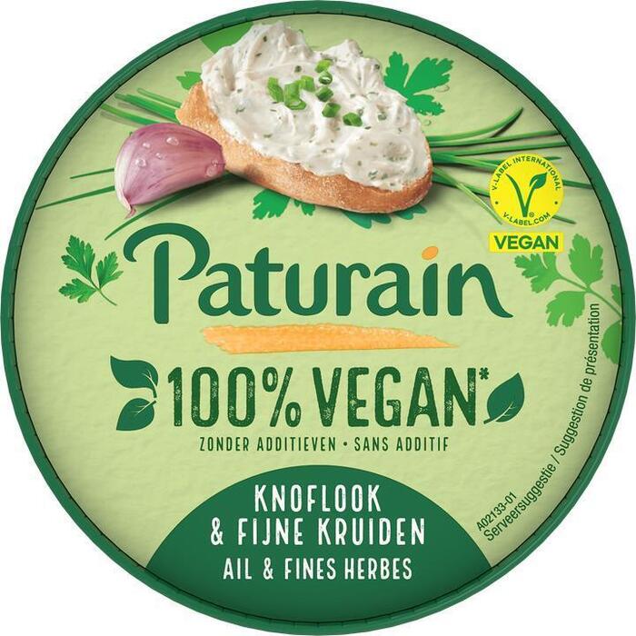 Paturain Knoflook & fijne kruiden vegan (140g)