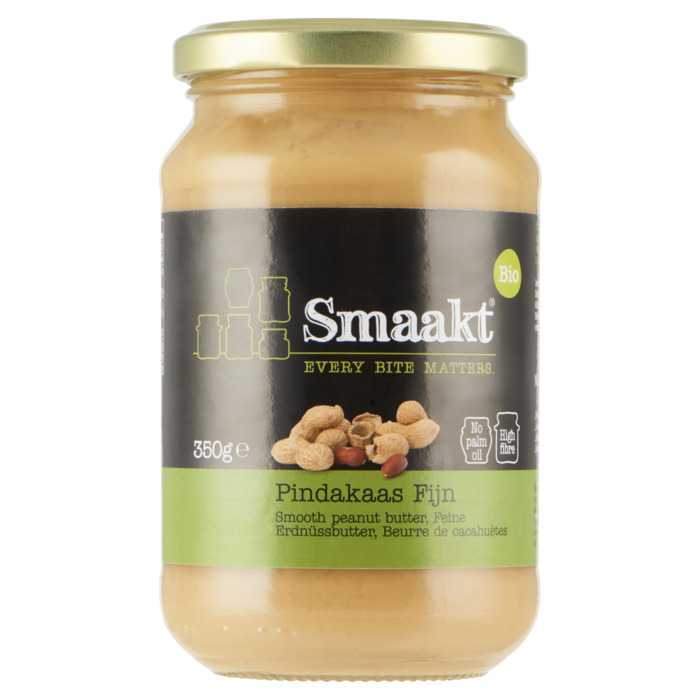 Biologisch Pindakaas Fijn (Pot, 350g)