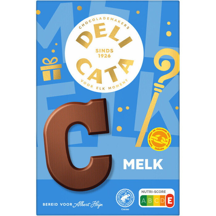 Delicata Chocoladeletter melk C (160g)