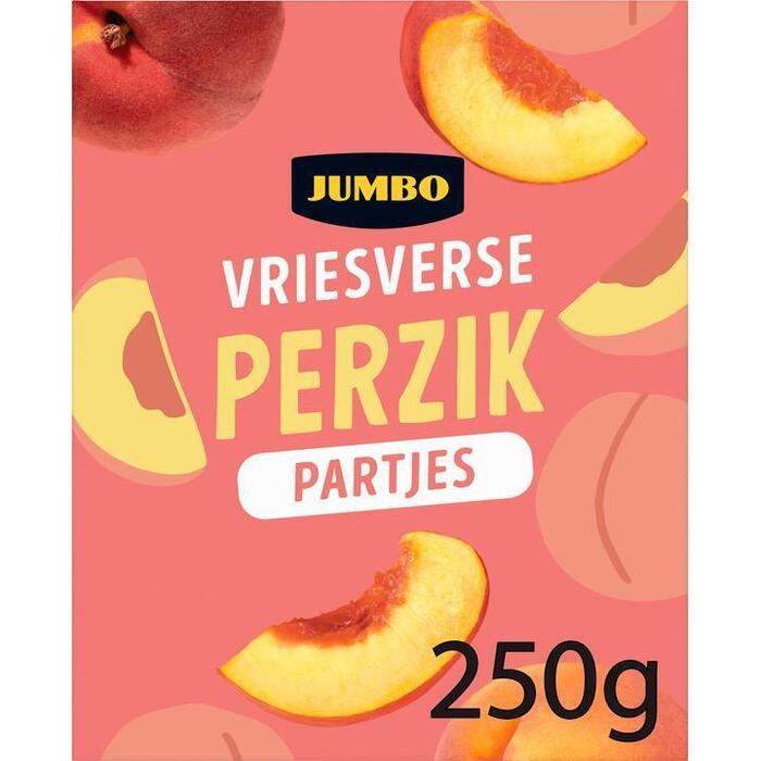 Jumbo Vriesverse Perzik Partjes 250 g (250g)