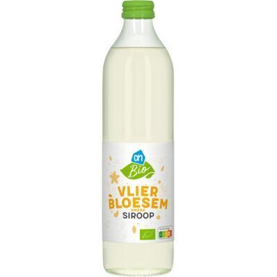 AH Biologisch Vlierbloesem siroop (0.5L)