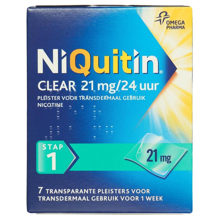 Clear 21 mg pleisters (7 st.)