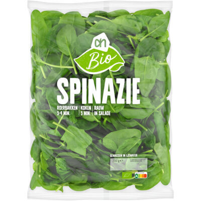 Spinazie Gewassen (zak, (200g)
