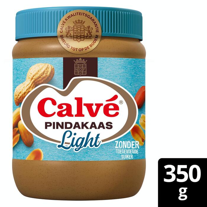 Calve Pindakaas light (Pot, 350g)