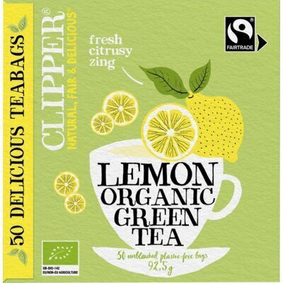 Clipper Green tea lemon (50 × 1.85g)