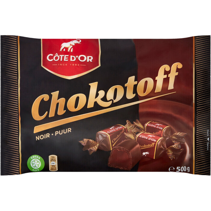 Côte d'Or Toffees chokotoff puur (500g)
