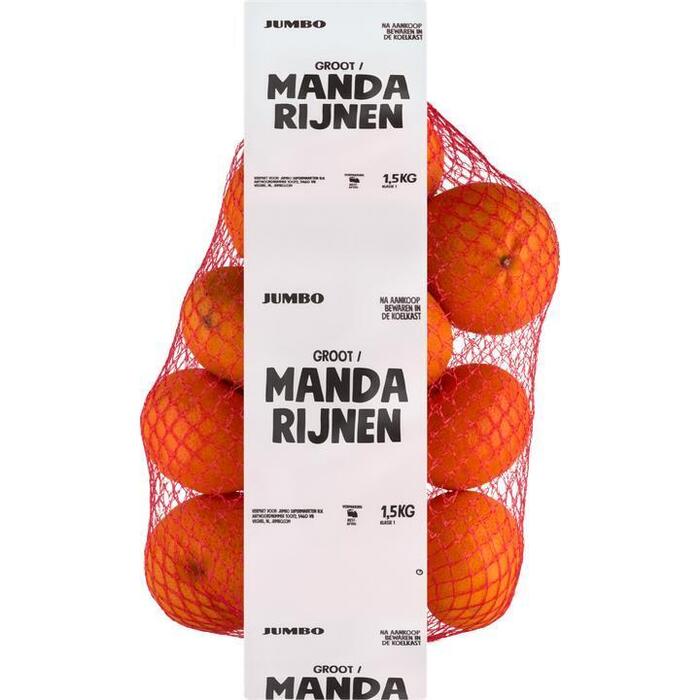 Jumbo Mandarijnen Groot 1,5 kg (1.5kg)