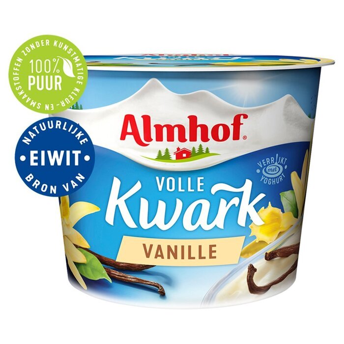 Volle kwark vanille (Stuk, 500g)