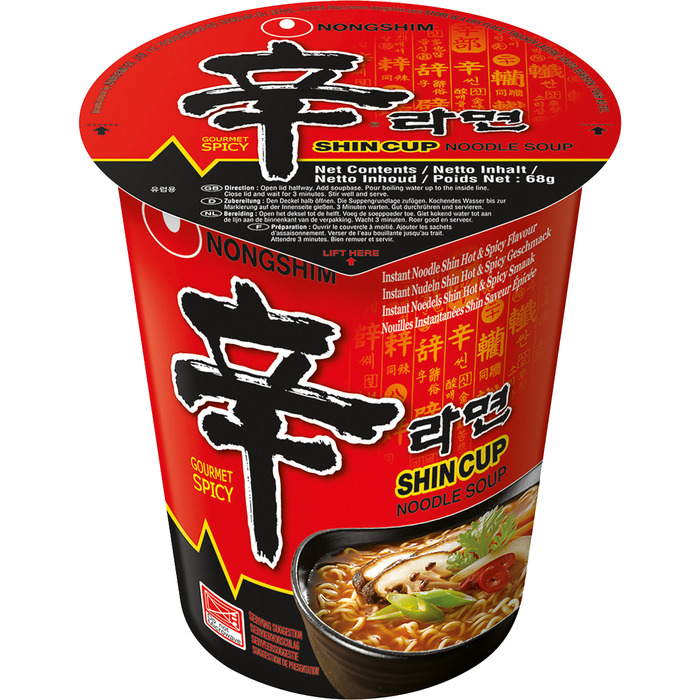 Instant Cup Noodle Shin (68g)
