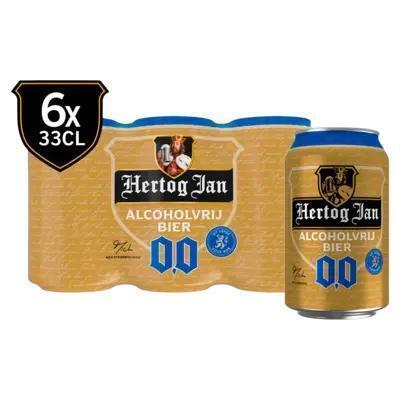 Hertog Jan 0.0 Alcoholvrij bier 6-pack (6 × 33cl)