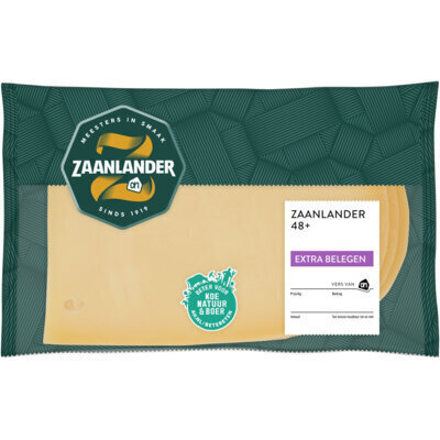 Zaanlander extra belegen 48+ plakken (215g)
