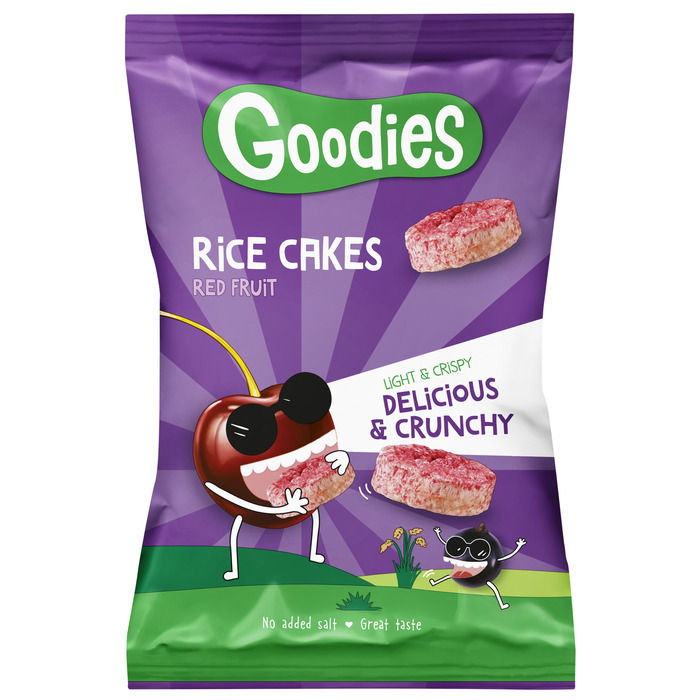 Rice cakes rood fruit (40g)