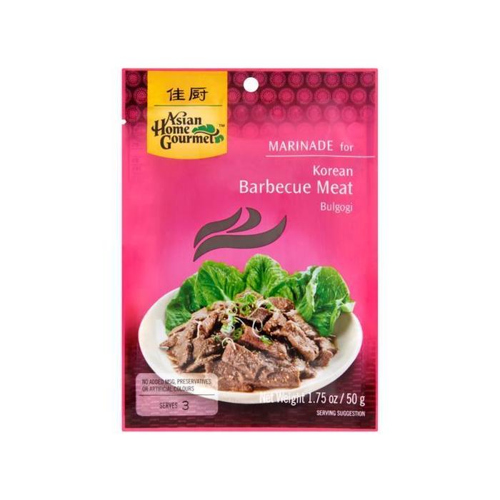 Asian Home Gourmet Marinade for Korean Barbecue Meat Bulgogi 50g (50g)