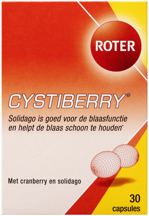 Roter Cystiberry capsules (30 × 0.7g)