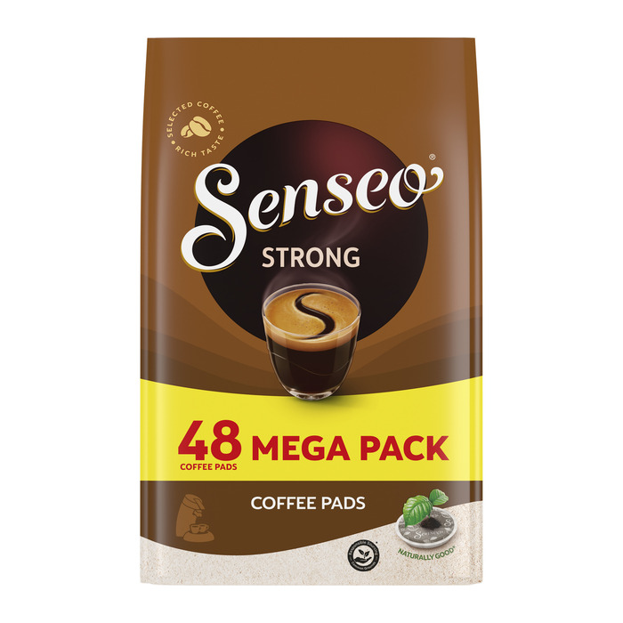 Senseo Strong 48 Coffee Pads Voordeelpak 333 g (Stuk, 48 × 6.94g)