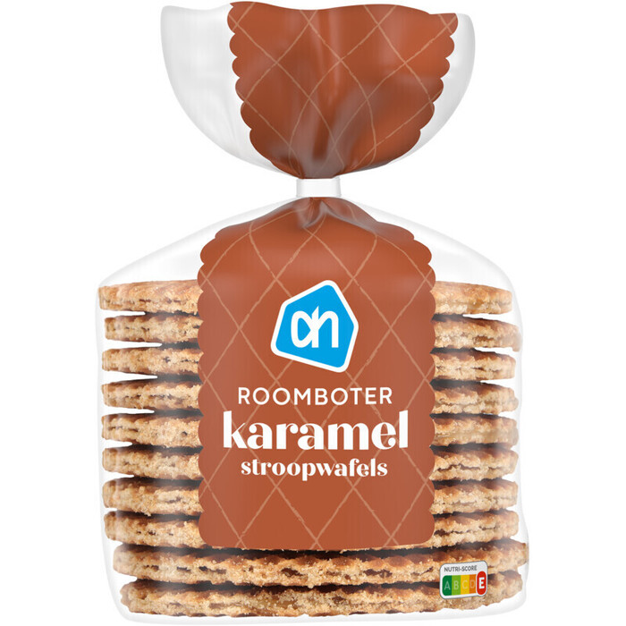 AH Roomboter karamel stroopwafels
