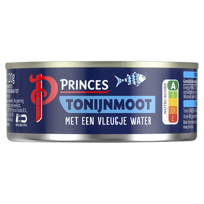 Princes Tonijnmoot vleugje water MSC (120g)