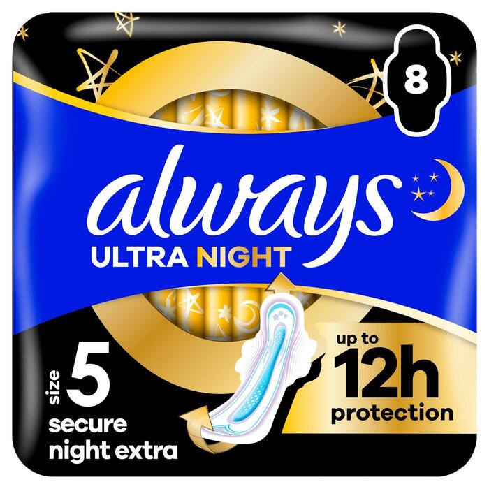 Maandverband ultra secure night extra