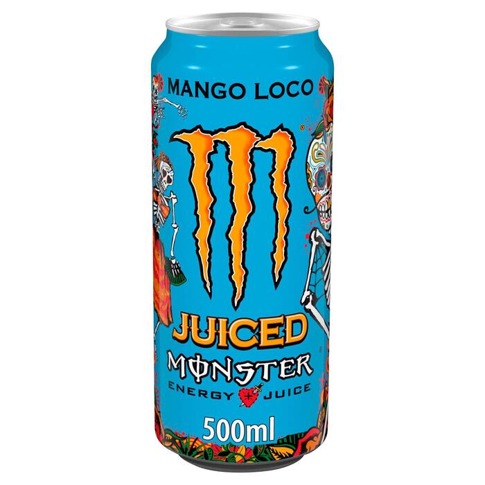 Monster Energy Mango Loco 500 ml (Blik, 0.5L)