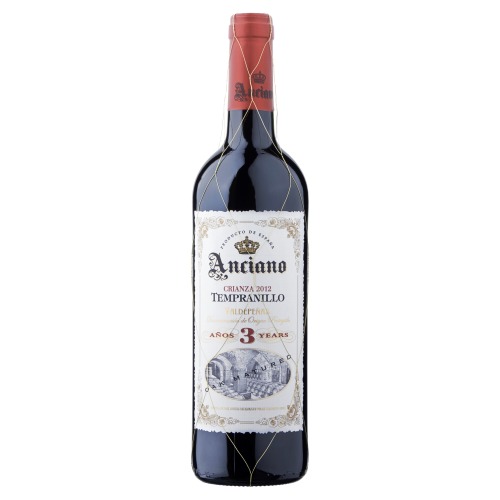 Anciano Tempranillo aged 3 years (0.75L)