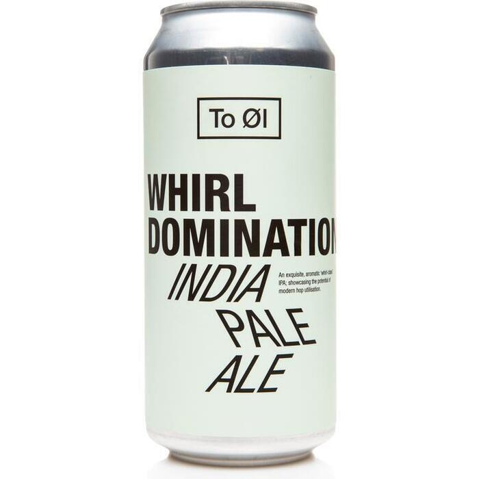 To Øl Whirl domination bier IPA (rol, 44cl)