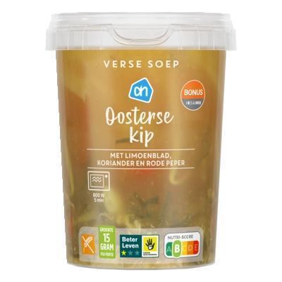 AH Verse soep Oosterse kip (500g)