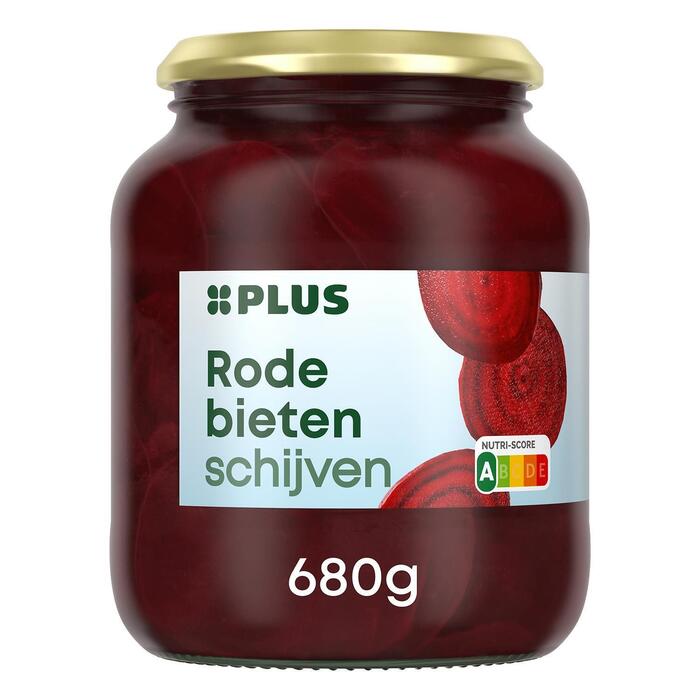 Rode bieten schijven (Pot, 680g)