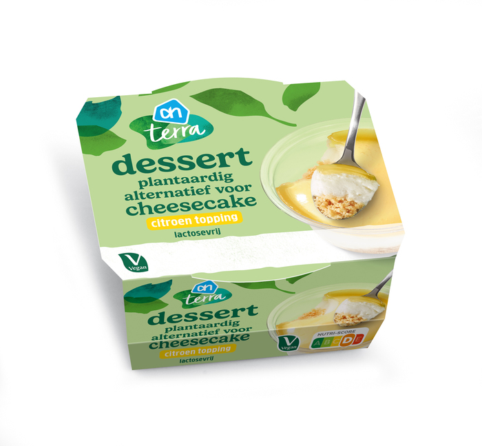 AH Terra Plantaardige dessert cheesecake citroen (100g)