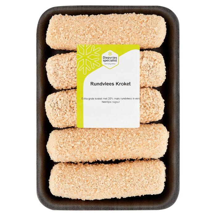 Van Rijsingen Kroket rundvlees 20% (500g)