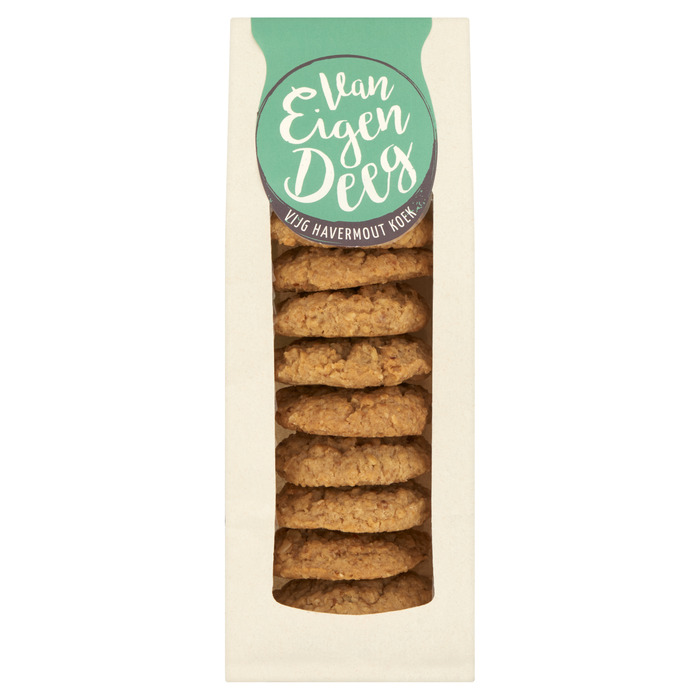 Van Eigen Deeg Vijg Havermout Koek 10 Stuks 170 g (10 × 17g)