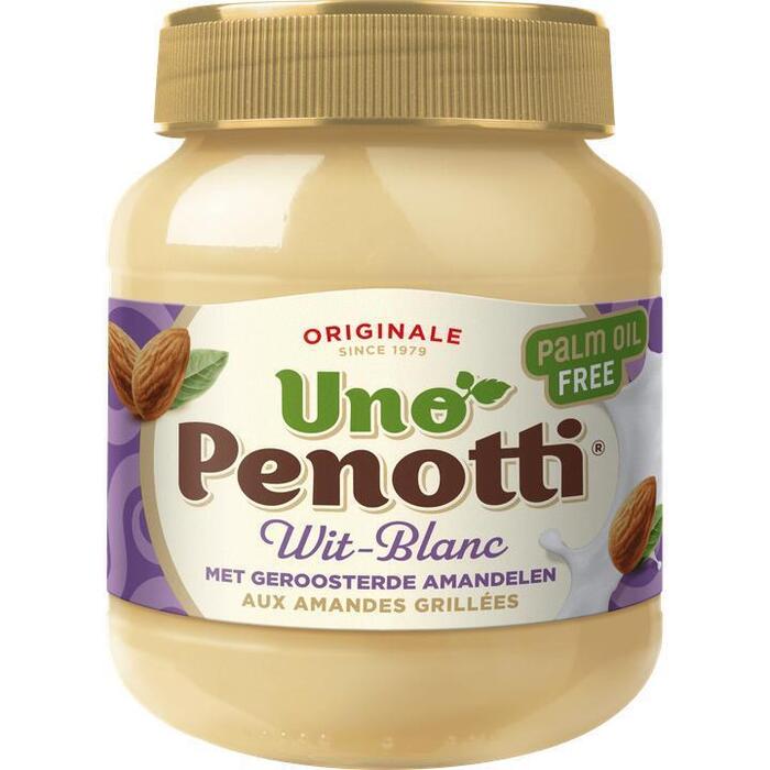 Uno Penotti Wit met geroosterde amandelen 380 g (380g)