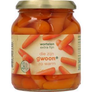 G'woon wortelen ef 340gr  pt (340g)