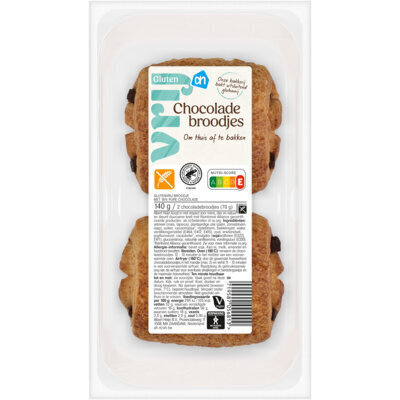 AH Glutenvrij Chocolade broodjes (840g)