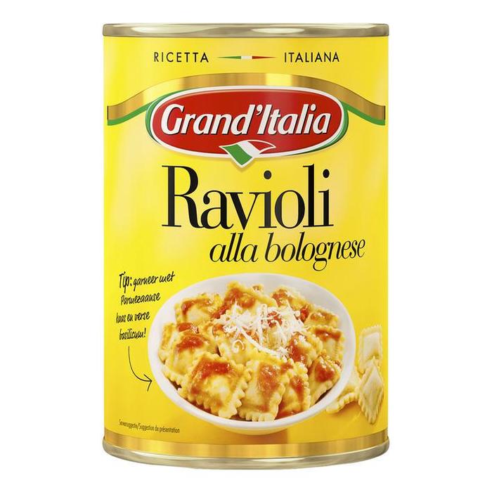 Grand'Italia, Raviolia alla Bolognese (blik, 400g)