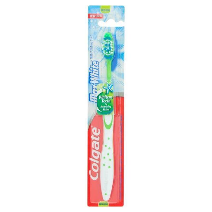 Colgate Max White Medium Tandenborstel 1 Stuk