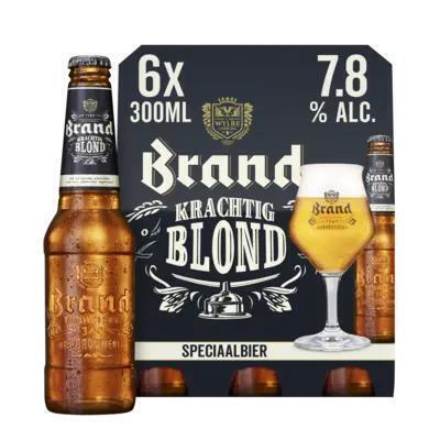 Brand Krachtig blond 6-pack (6 × 30cl)