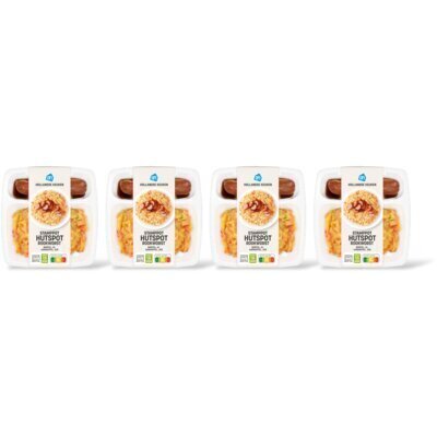 AH Stamppot hutspot met rookworst 4-pack
