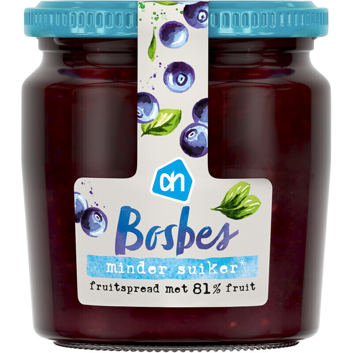 AH Fruitspread bosbes (335g)