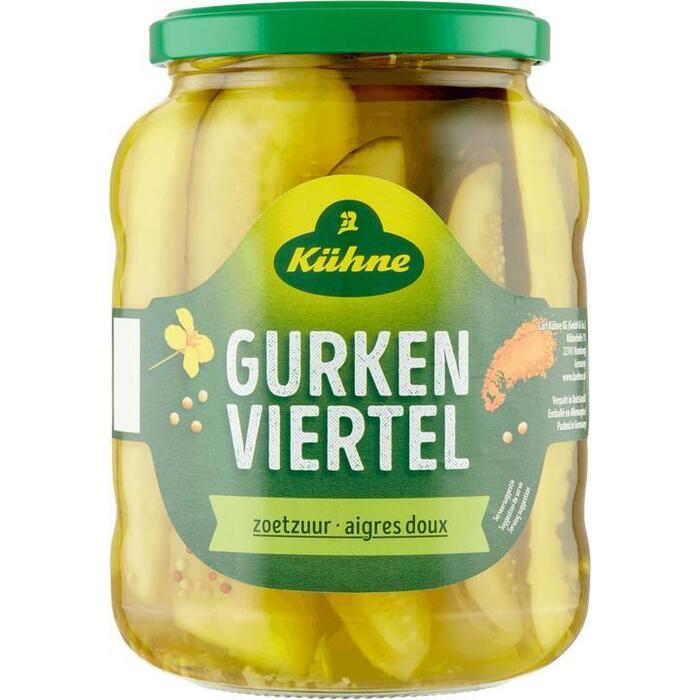 Traditionele Gurkenviertel (pot, 670-g) (Pot, 670g)