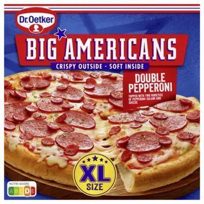 Big Americans XL double pepperoni (Doos, 565g)