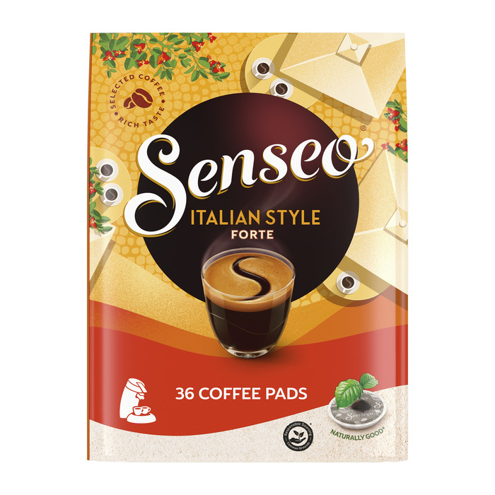 Senseo Italian Style Forte koffiepads 36 stuks 250g (36 × 6.94g)