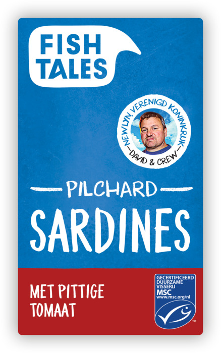 Fish Tales Sardines in pittige tomatensaus (120g)