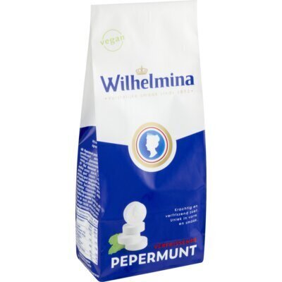 Wilhelmina Verfrissende Pepermunt 200 g (Zak, 200g)
