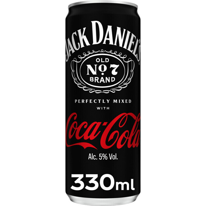 Jack Daniel's Mixed with Coca-Cola 330 ml (33cl)
