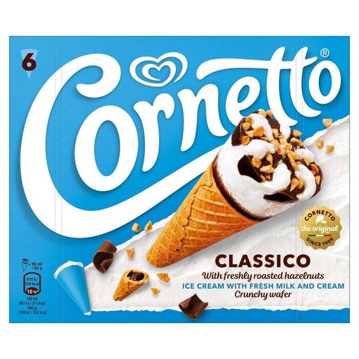Cornetto classico (doos, 360g)
