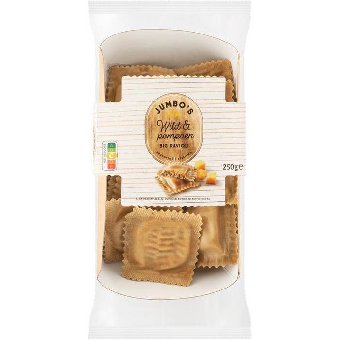 Jumbo's Big Ravioli Wild & Pompoen 250 g (250g)