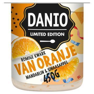 Danio Romige Kwark Van Oranje 450g (450g)